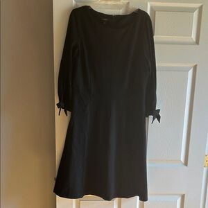 Talbots Classic Black Long Sleeve Dress